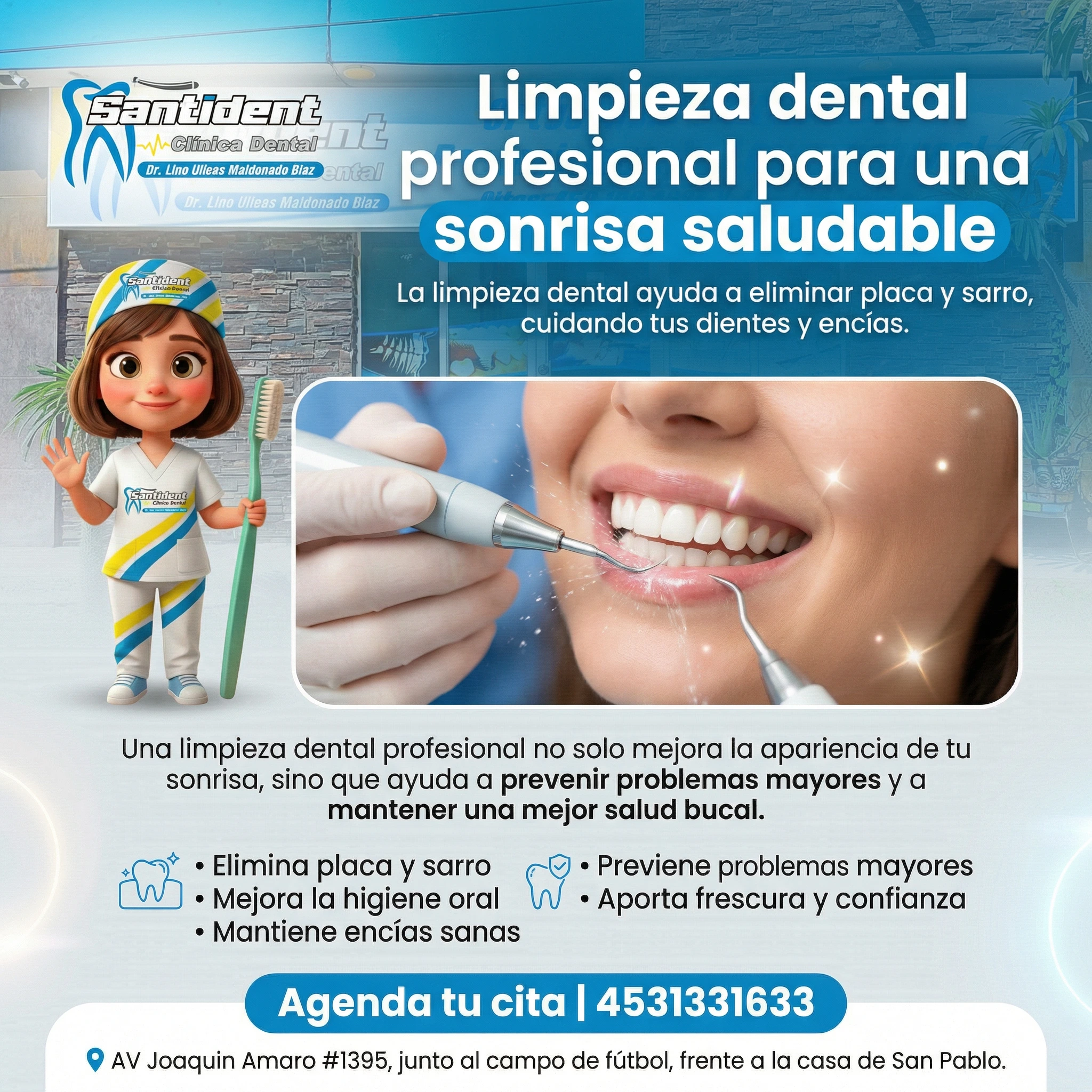 Promoción de limpieza dental
